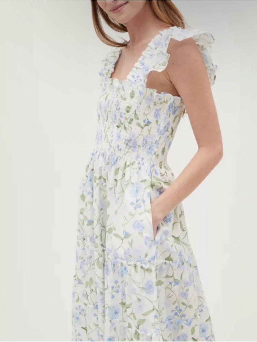 Hill House Blue Peony Ellie Nap Dress - Picture 2 of 5